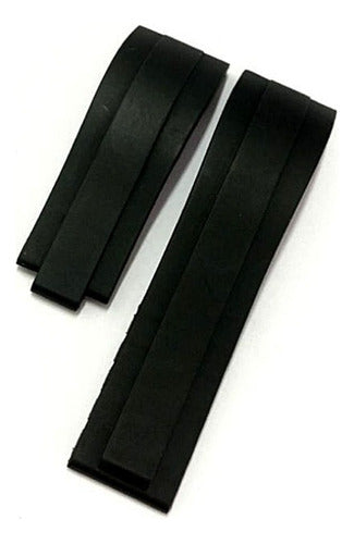 Pulseira Para Relogio Rolex 20mm Preta