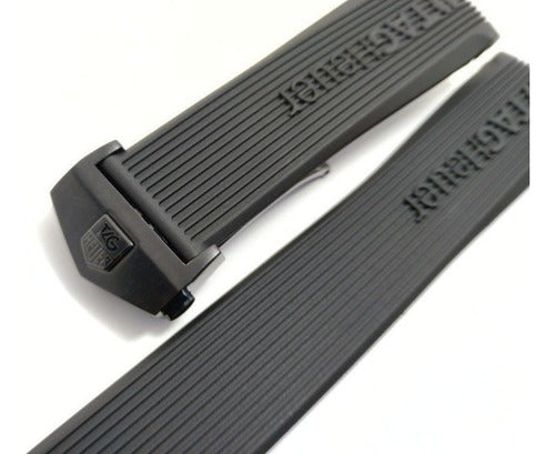 Pulseira Tag Heuer Sls 100 Preta 24/20mm Completa