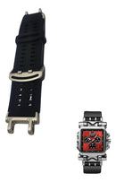 Pulseira Oakley para relógios originais, borracha, fecho de titânio.