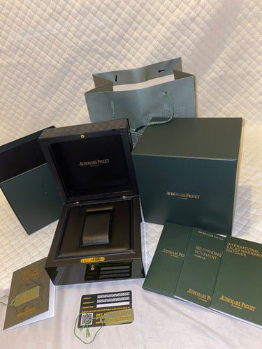 Caixa Verde Audemars Piguet Royal Oak Todos Os Documentos