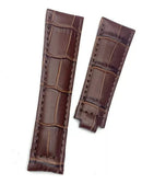 Pulseira de Couro Marrom para Rolex Submariner Daytona Explorer