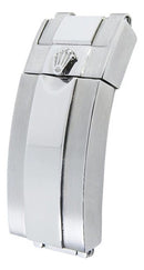 Fecho Rolex com ajuste de 20mm em aço escovado