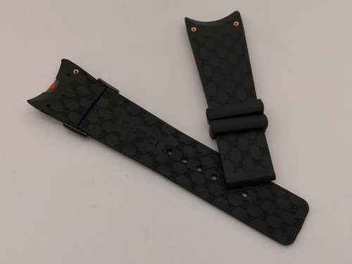 Pulseira Gucci Silicone 26mm P/ Relógios Originais