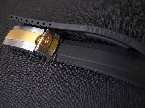 Pulseira Oysterflex Rolex 20mm Silicone Completo