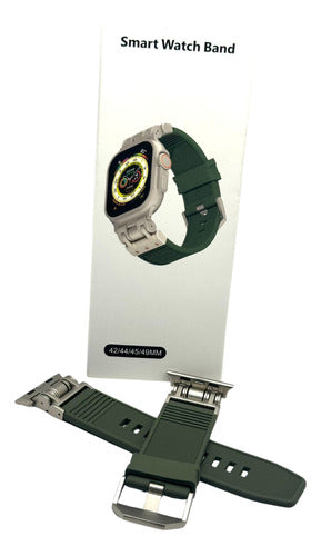 Pulseira Smartwatch Band 42/44/45/49 Cores Fecho Titanium