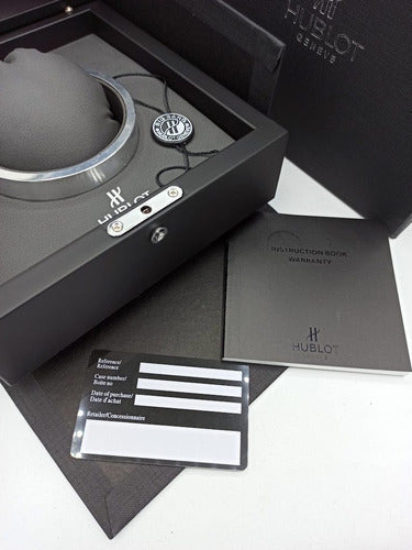 Caixa Hublot De Luxo Certificado E Livreto De Instrução