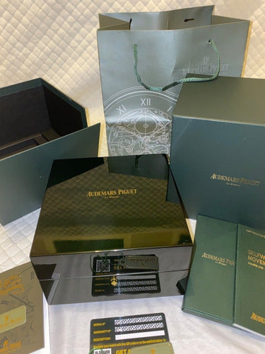 Caixa Verde Audemars Piguet Royal Oak Todos Os Documentos